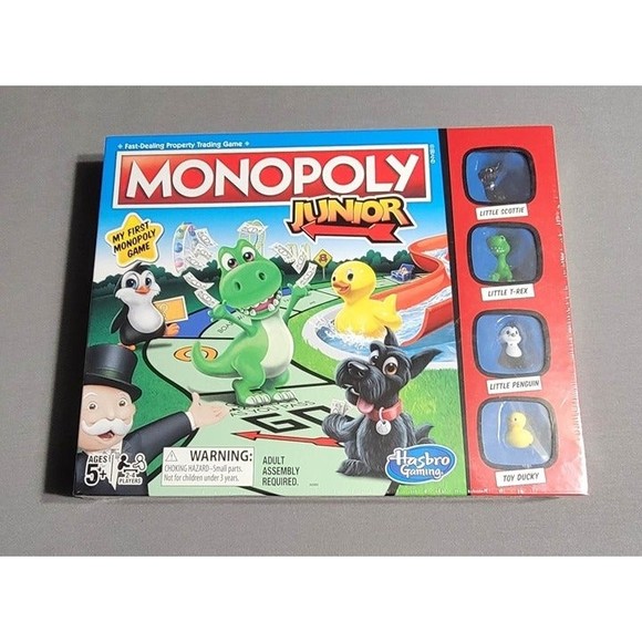 Monopoly Jr board game my first monopoly game Sealed Brand New - Picture 1 of 2